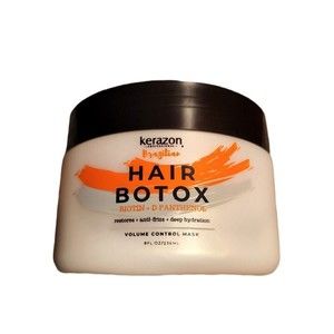 Hair Botox Treatment Brazilian Hair Mask Restoration Deep Hydration 8oz KERAZON